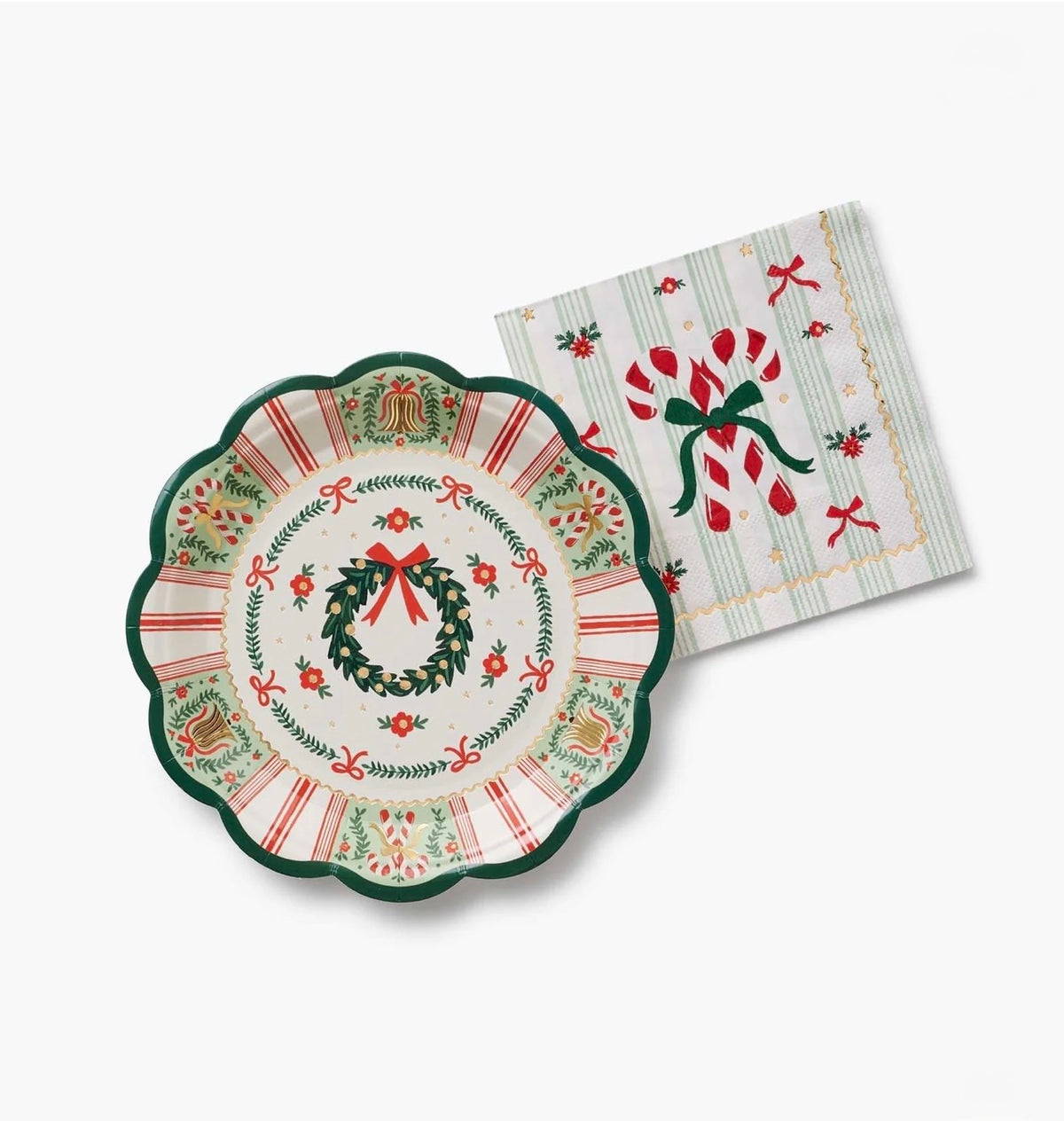 Rifle Paper Co. “Holly Jolly” Cocktail Napkins