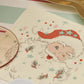 Sophistiplate “Vintage Santa” Cocktail Napkin