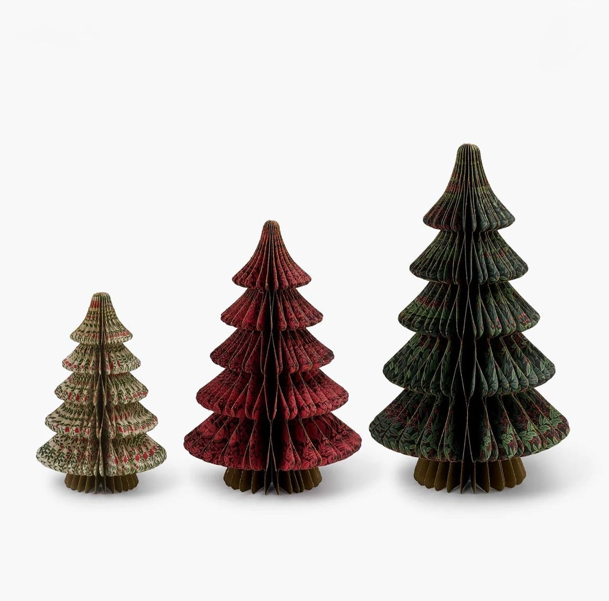 Rifle Paper Co. "Christmastide" Honeycomb Tree Decor