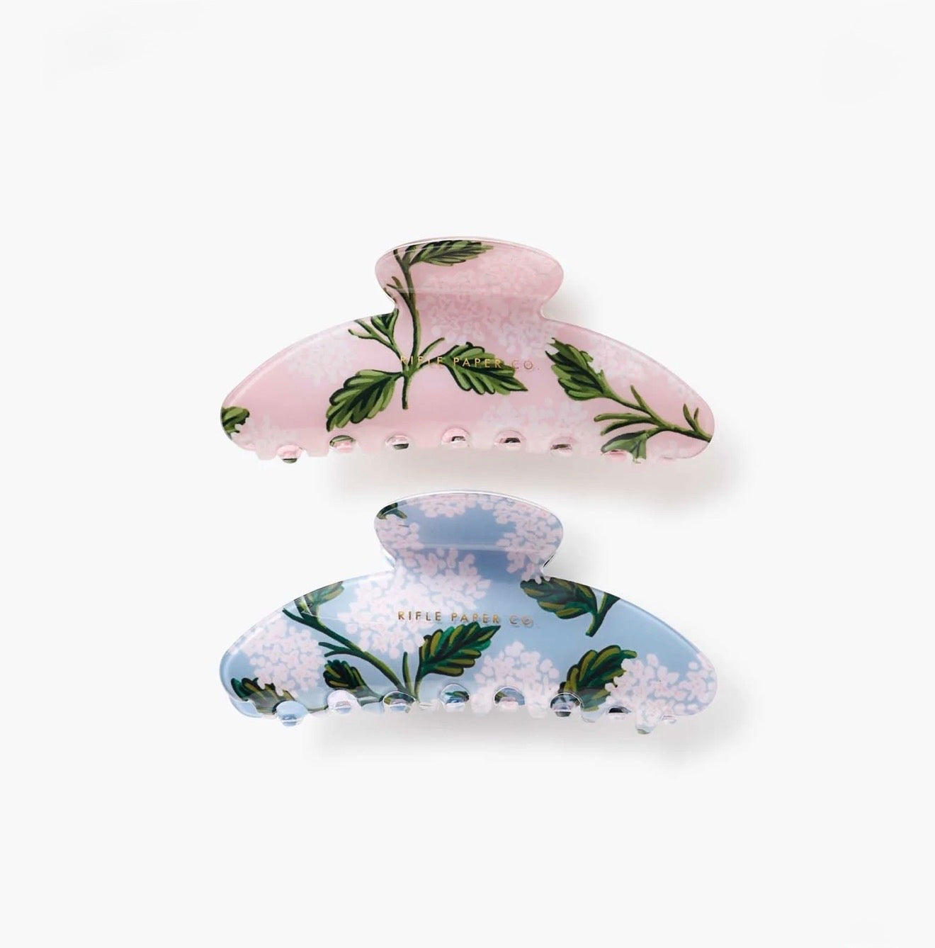 Rifle Paper Co. "Hydrangea" Claw Clip (Set of 2)