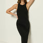 Nation LTD “Dani” Tank Midi Dress - Jet Black