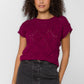 Velvet Heart "Darlita" Short Dolman Sweater-Malbec