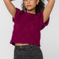 Velvet Heart "Darlita" Short Dolman Sweater-Malbec