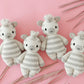Cuddle + Kind “Baby Zebra” -Grey/White