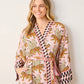 Printfresh "Bagheera" Eco Satin Robe-Blush