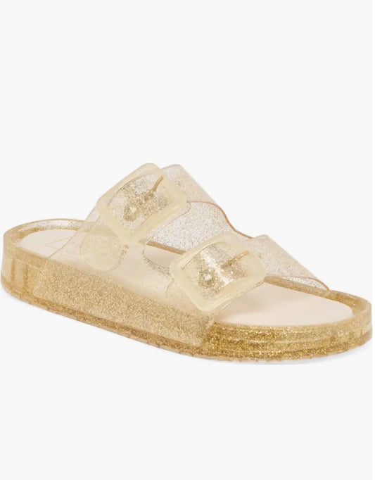 Dolce Vita "Julio" Vinyl Sandal-Gold