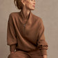 Varley “Davidson” Sweat-Golden Bronze Marl