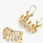 Melinda Maria "Ashley" Ear Crawler-Gold/White CZ