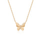 LeMel Liv Butterfly Necklace-CZ