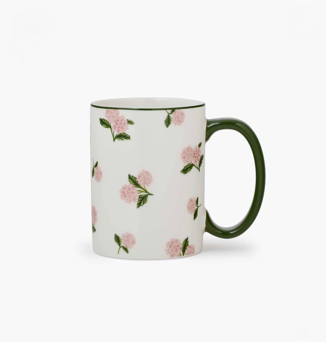 Rifle Paper Co. "Pink Hydrangea" Porcelain Mug