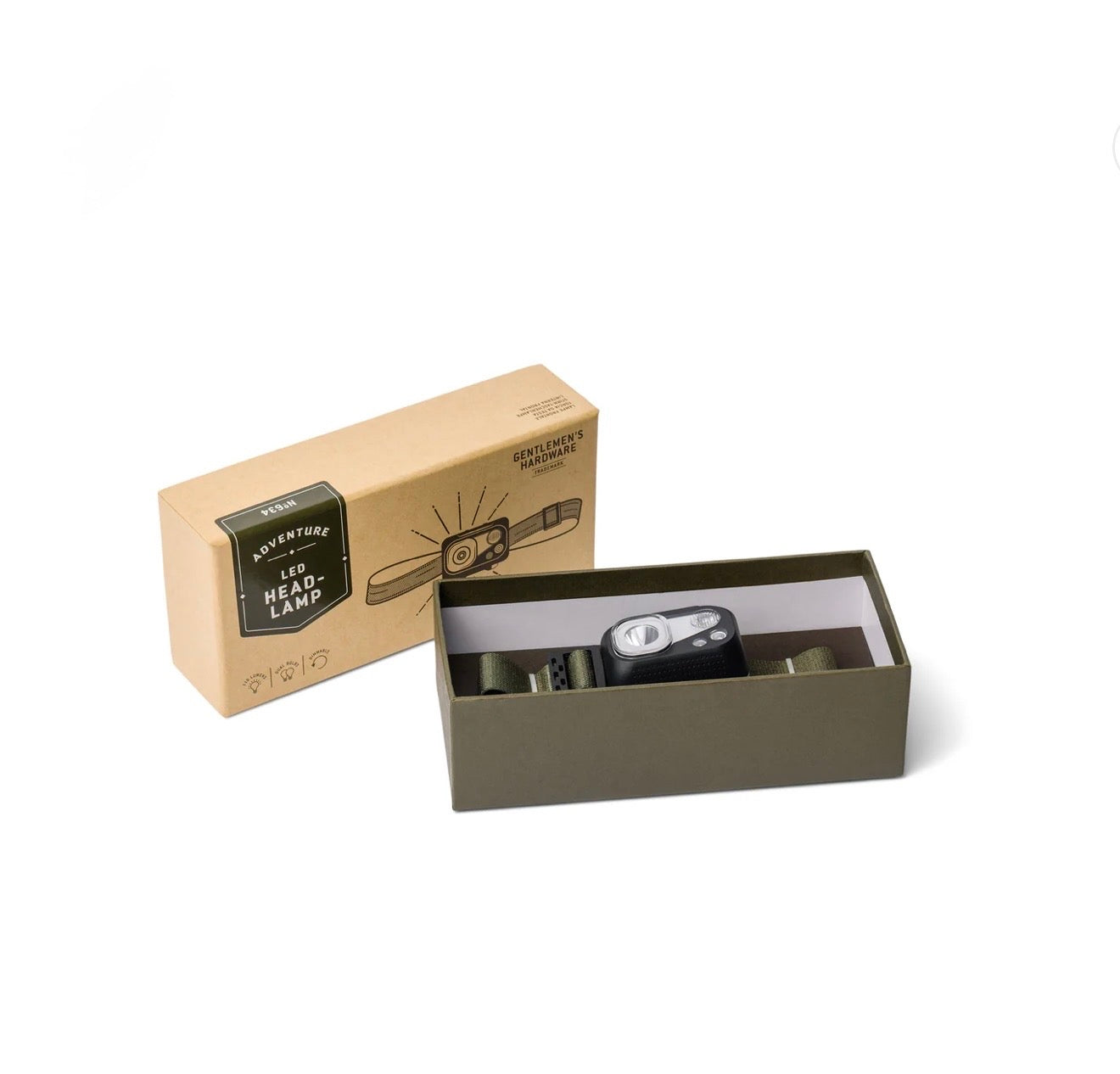 Gentlemen's Hardware LED Head Lamp