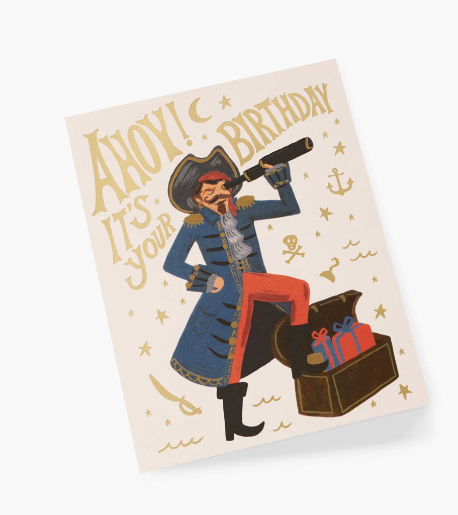 Rifle Paper Co. "Pirate" Birthday Card