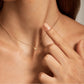 LeMel Liv Butterfly Necklace-CZ