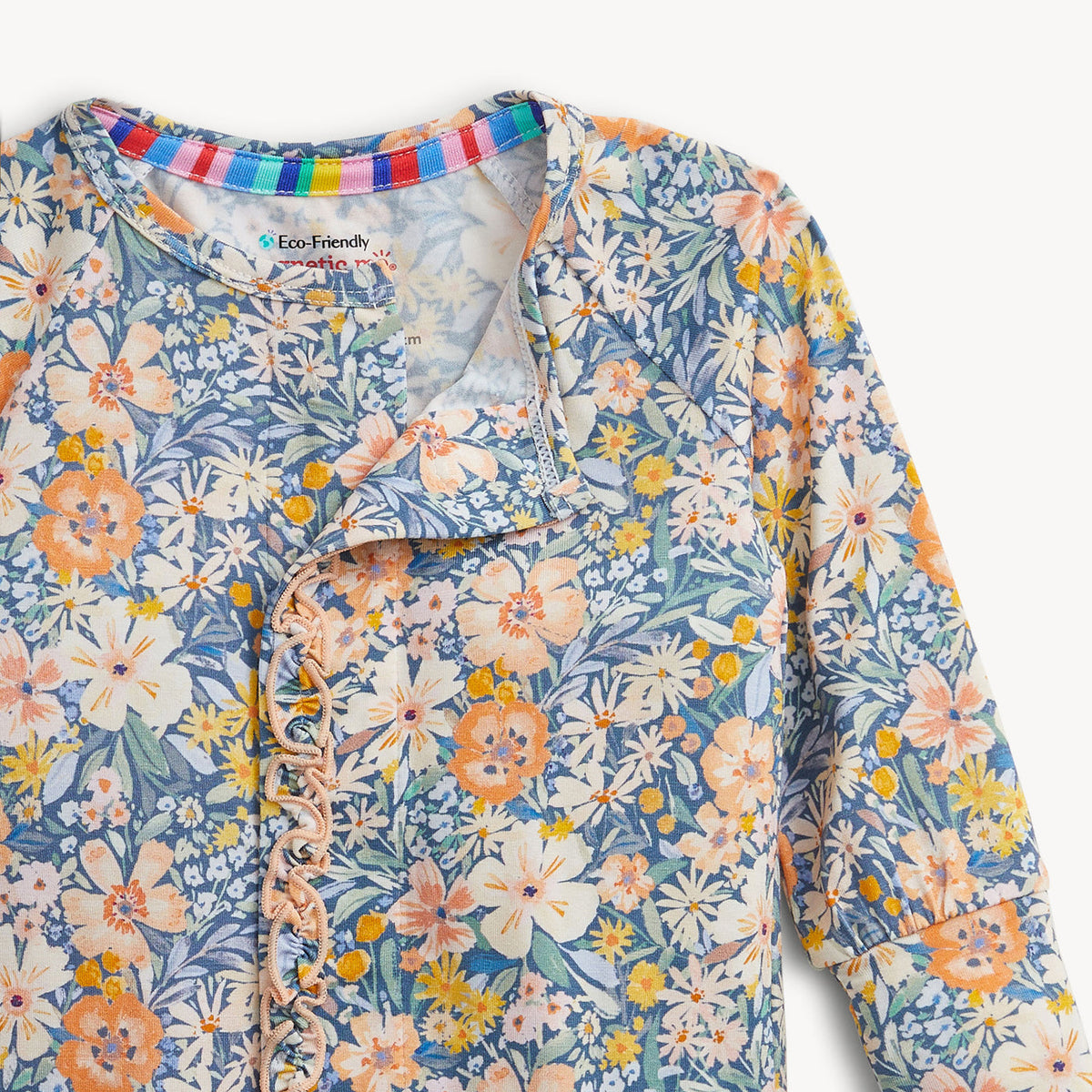 Magnetic Me "Flora" Modal Ruffle Convertible Coverall
