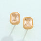 Spartina 449 SP Columbia Square Stud Earrings-Crystal