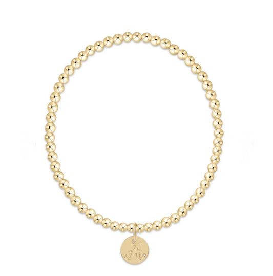 Enewton Ecollegiate Classic Gold 3mm Bracelet - University of Alabama Disc