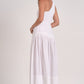 Elan "Grace" Maxi Dress-White