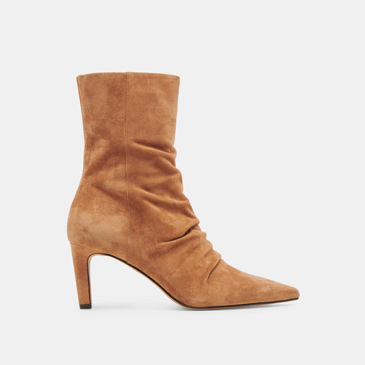 Dolce Vita “Fernly” Booties -Pecan Suede