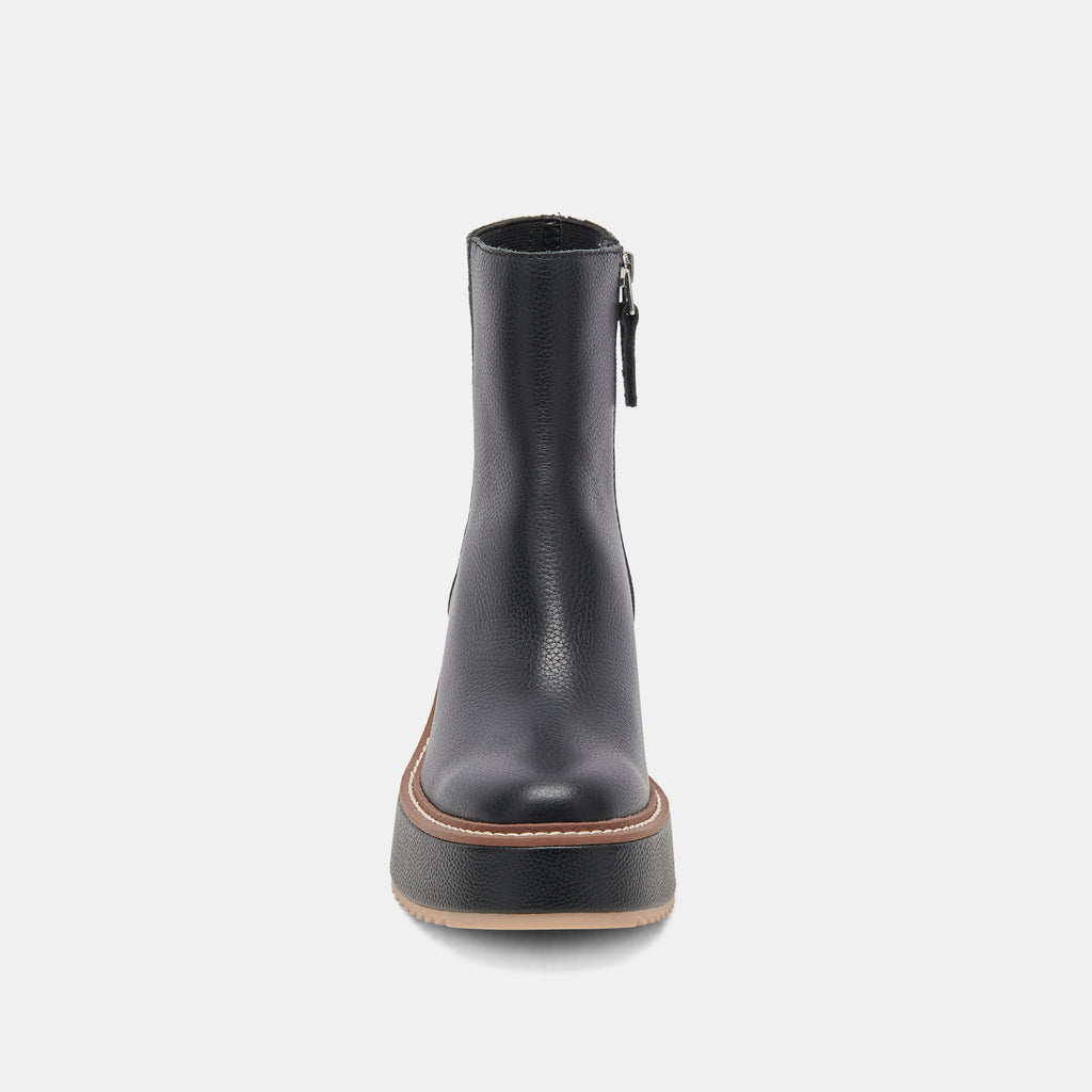 Dolce Vita "Hilde" Leather Boots -Black