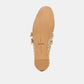Dolce Vita "Baylee" Woven Ballet Flat-Gold Woven Stella
