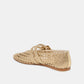 Dolce Vita "Baylee" Woven Ballet Flat-Gold Woven Stella