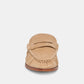 Dolce Vita "Betzy" Embossed Suede Loafer-Latte