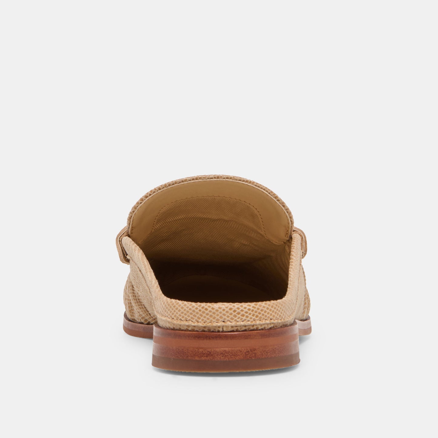Dolce Vita "Betzy" Embossed Suede Loafer-Latte