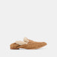 Dolce Vita "Cloey" Plush Loafer- Light Brown Suede