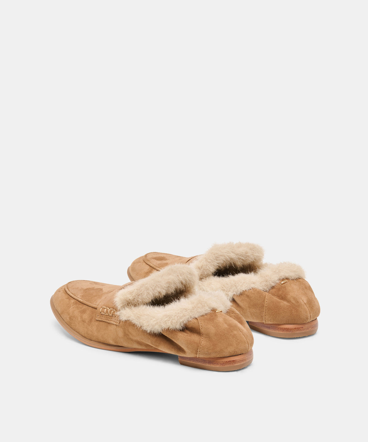 Dolce Vita "Cloey" Plush Loafer- Light Brown Suede