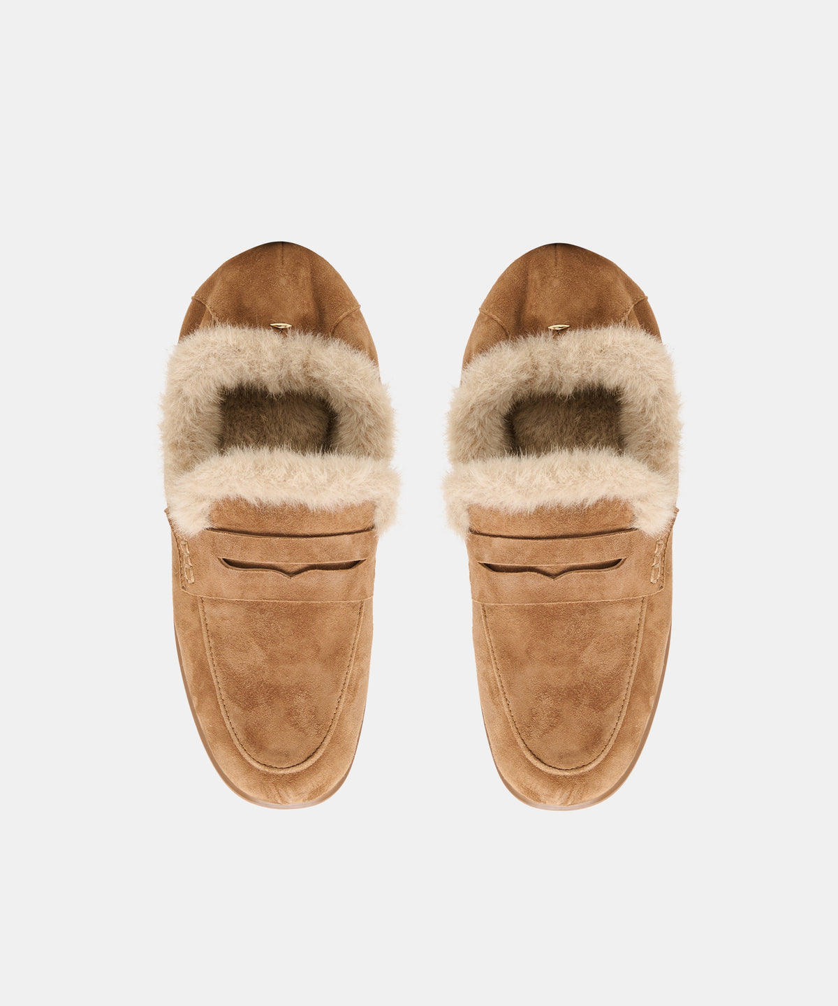 Dolce Vita "Cloey" Plush Loafer- Light Brown Suede
