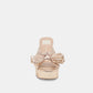 Dolce Vita "Blare" Heels-Platinum Fabric