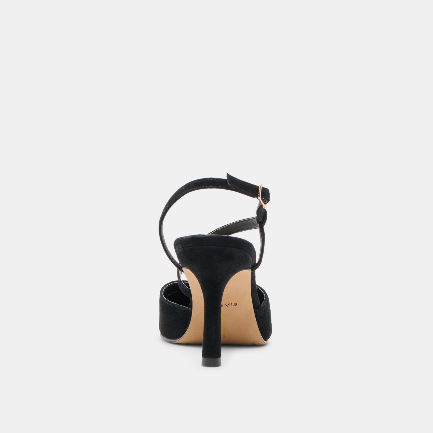 Dolce Vita “Kamra” Heels-Onyx Suede
