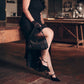 Dolce Vita “Kamra” Heels-Onyx Suede