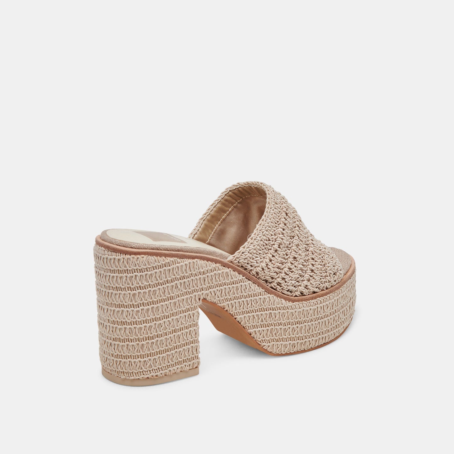 Dolce Vita “Ladin” Heels -Dove Woven