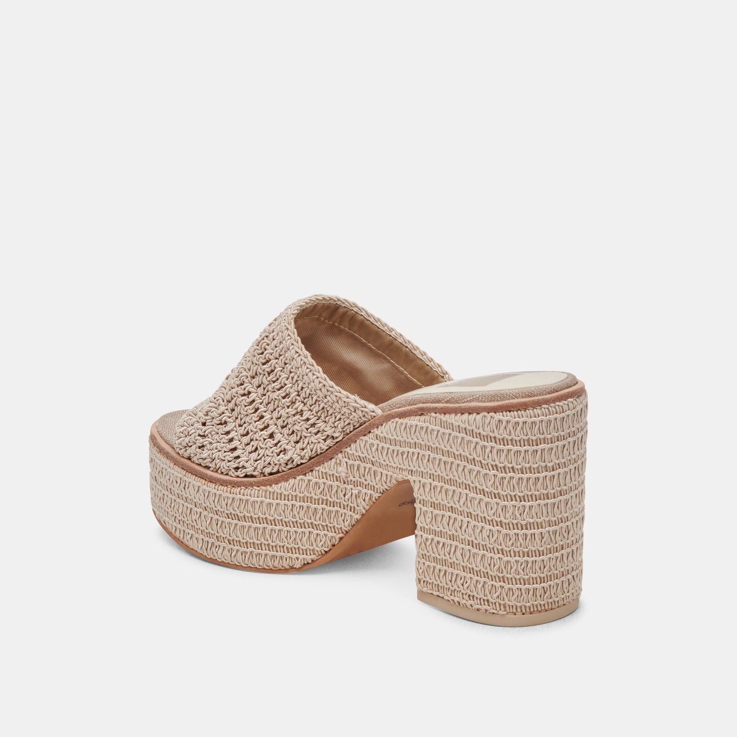 Dolce Vita “Ladin” Heels -Dove Woven