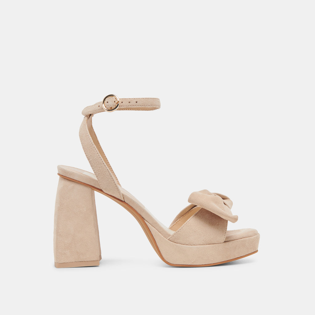 Dolce Vita “Pacie” Heels -  Camel Suede