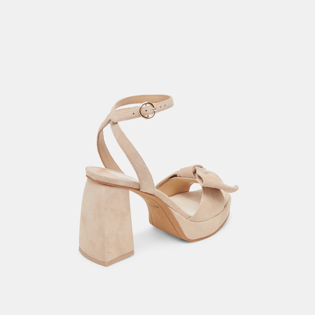 Dolce Vita “Pacie” Heels -  Camel Suede