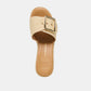 Dolce Vita “Jilian” Wide Wedges-Lt Natural Raffia