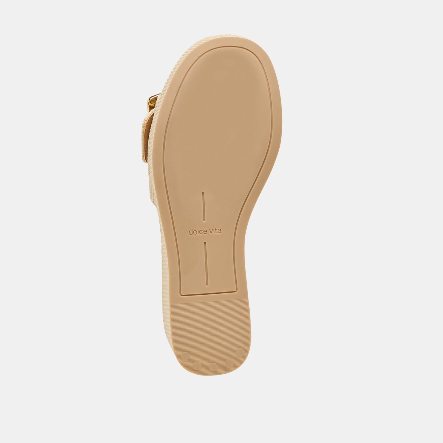 Dolce Vita “Jilian” Wide Wedges-Lt Natural Raffia