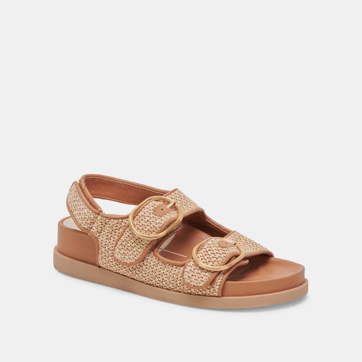 Dolce Vita “Starla” Sandals-Tan Multi Woven