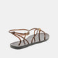 Dolce Vita "Kenley" Vinyl Sandal - Chocolate Jelly