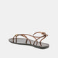 Dolce Vita "Kenley" Vinyl Sandal - Chocolate Jelly