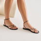 Dolce Vita "Kenley" Vinyl Sandal - Chocolate Jelly