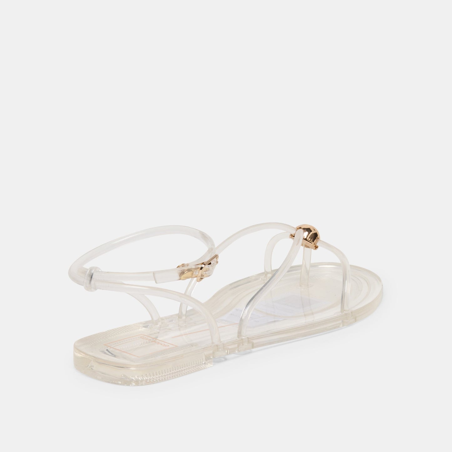 Dolce Vita "Kenley" Vinyl Sandal - Crystal