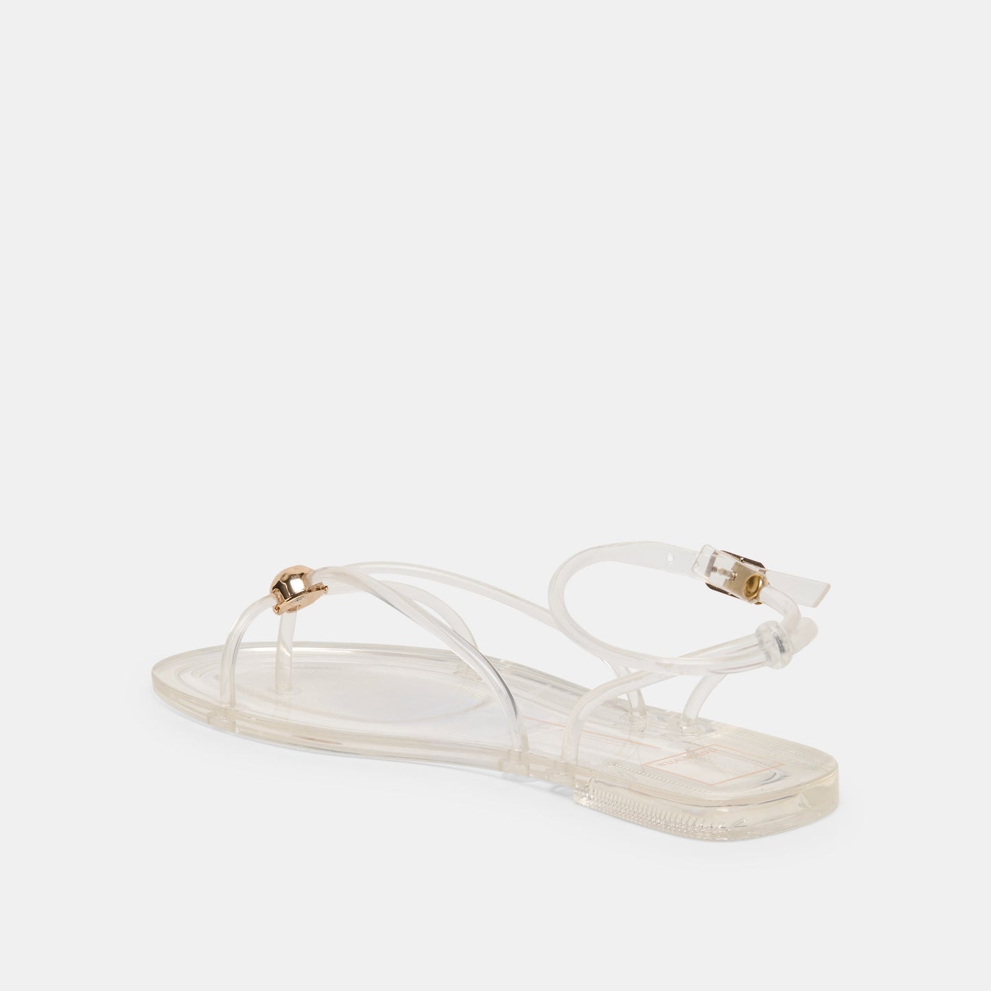Dolce Vita "Kenley" Vinyl Sandal - Crystal