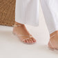 Dolce Vita "Kenley" Vinyl Sandal - Crystal