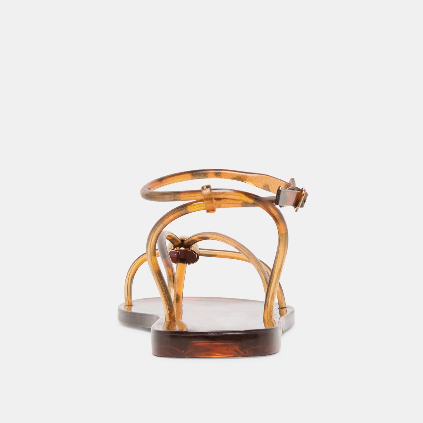 Dolce Vita "Kenley" Vinyl Sandal - Tortoise Jelly