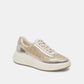 Dolce Vita "Dolen" Sneaker-Gold Knit