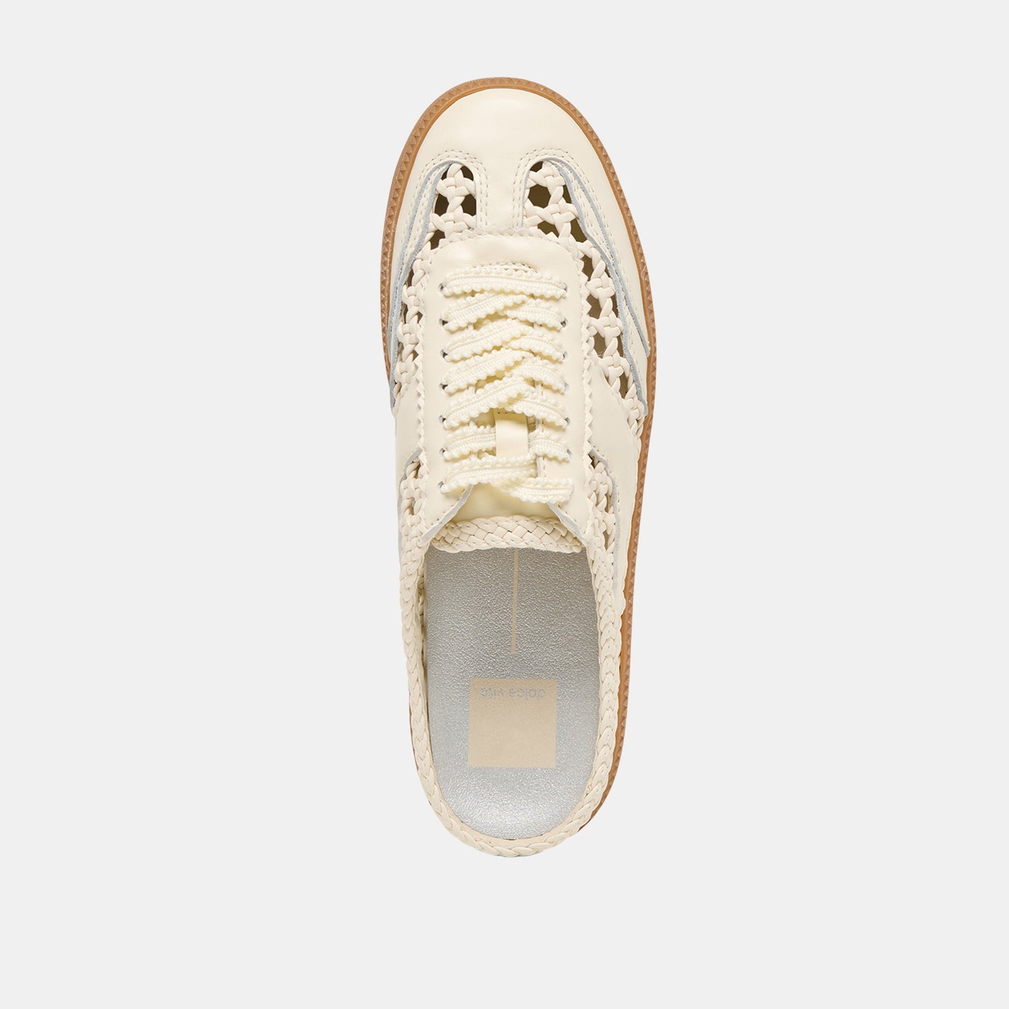 Dolce Vita "Notice" Slide Woven Sneakers- Off White Woven Stella
