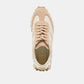 Dolce Vita "Tresa" Sneakers-White Gold Suede